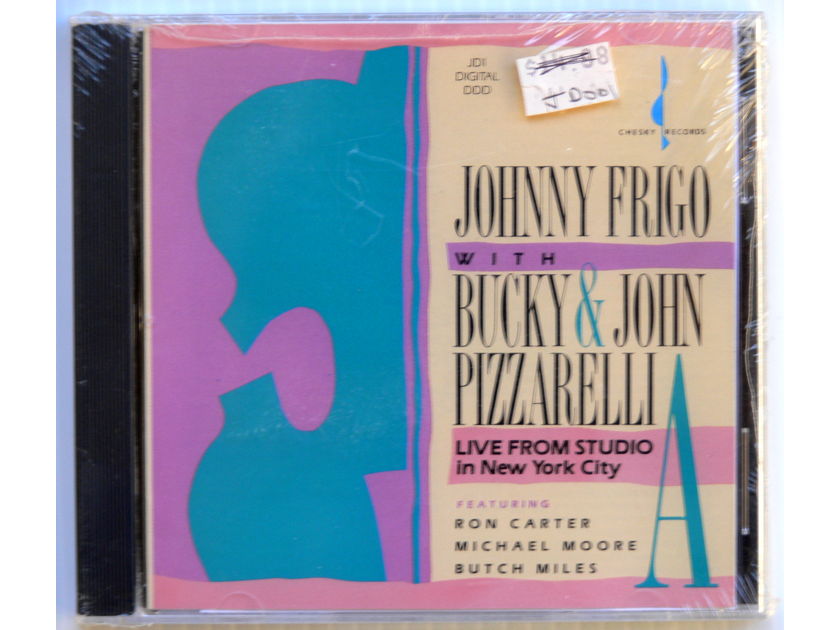 CHESKY CD - JOHNNY FRIGO & BUCKY PIZZARELLI  - * SEALED *