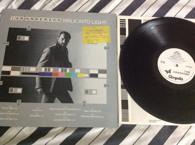 Ian Anderson - Walk Into Light Jethro Tull Solo LP Chry...