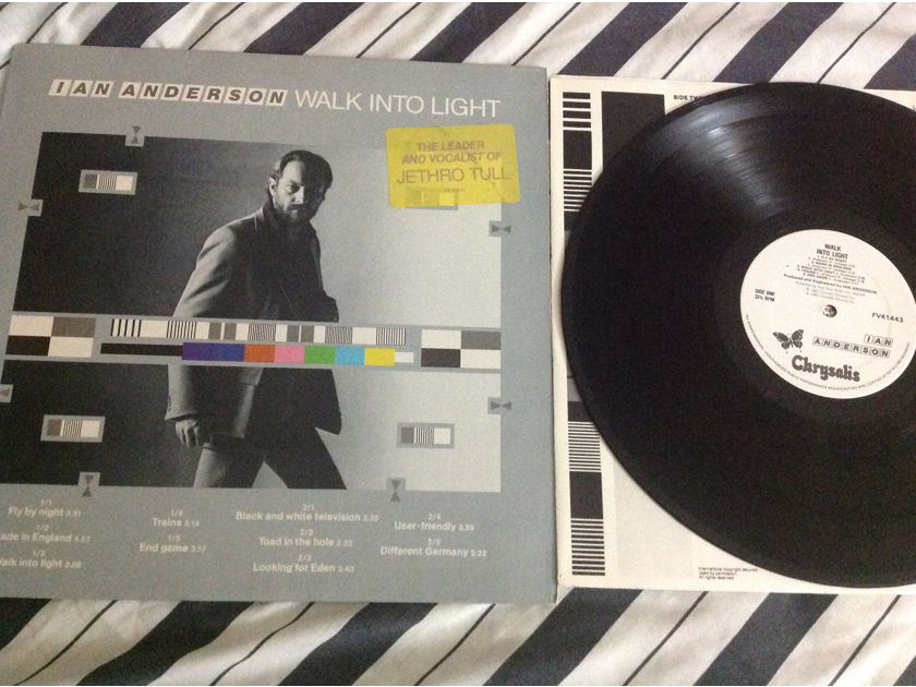 Ian Anderson - Walk Into Light Jethro Tull Solo LP Chrysalis Records Vinyl NM