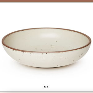 Weeknight Serving Bowl (Color: Panna Cotta)