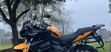 2012 KAWASAKI VERSYS motorcycle for rent near Spring, TX
