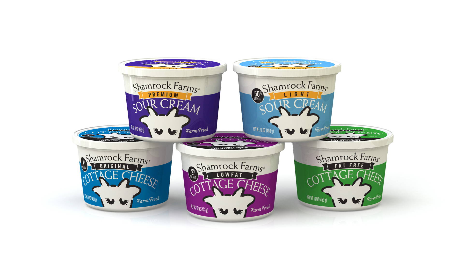 Featured image for Shamrock Farms Sour Cream & Cottage Cheese
