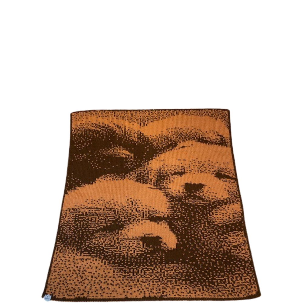 Puppy Pile – Double Knit Baby Blanket