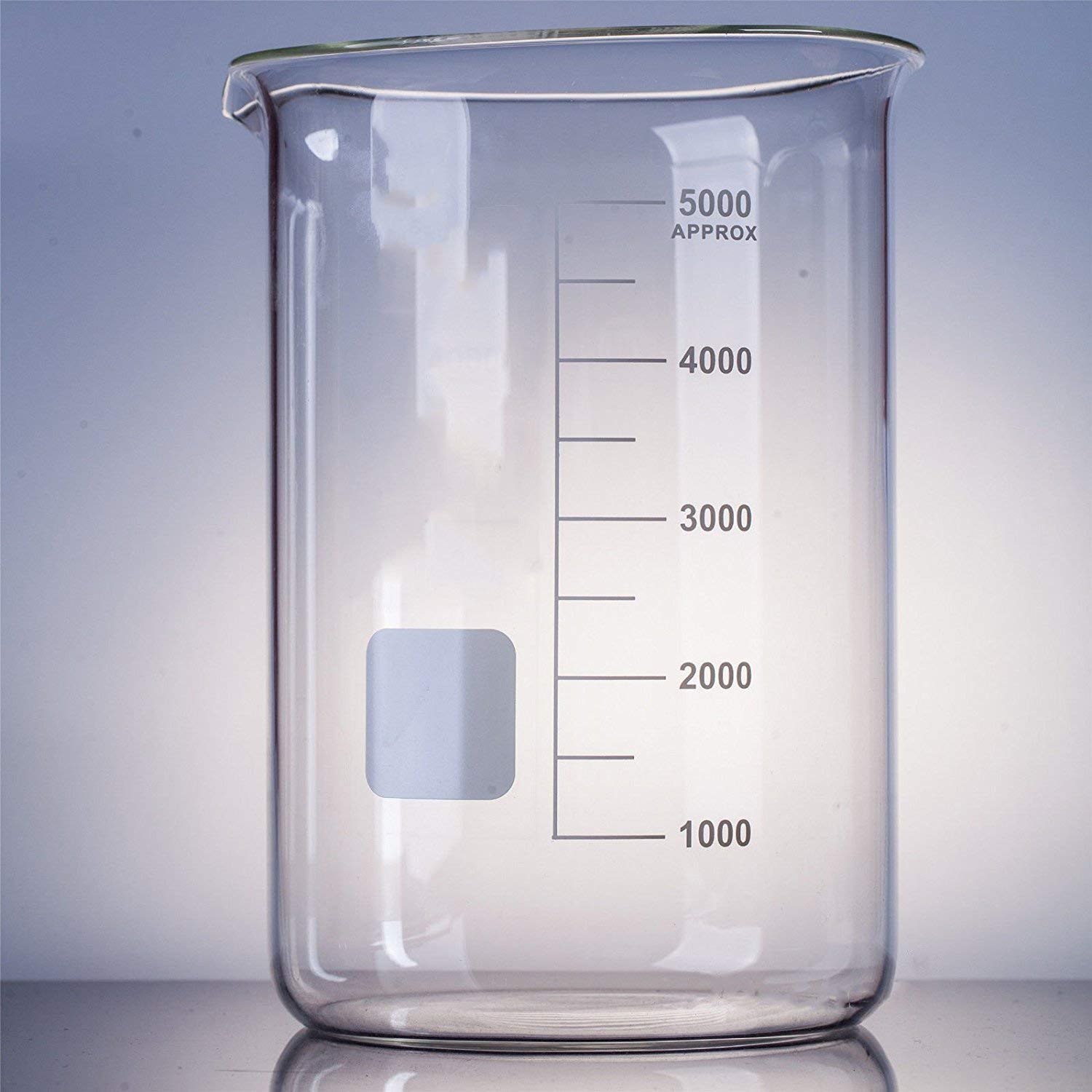 Beaker 5000 ml Glass