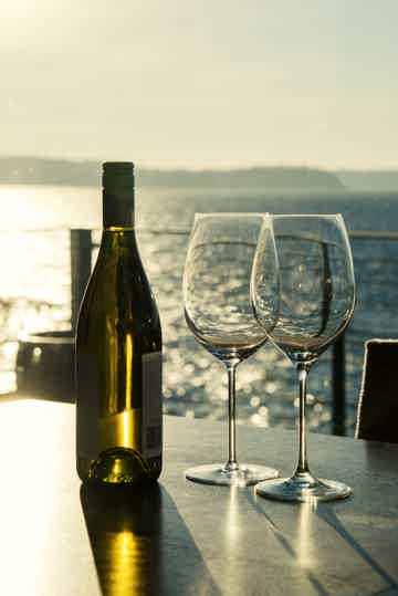 Enjoy and relax with a bottle of wine