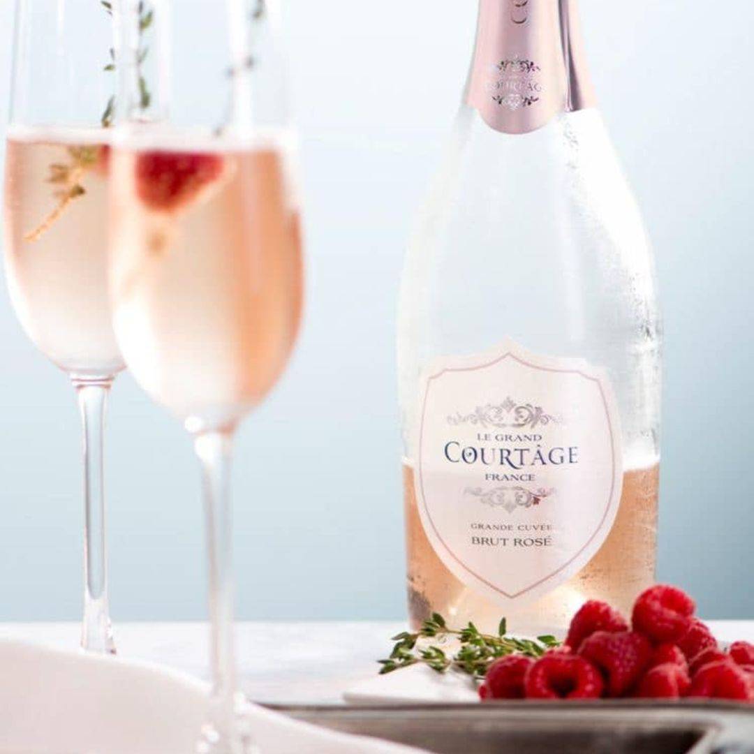 Bottle of LE GRAND COURTAGE Brut Rose  - click to shop products