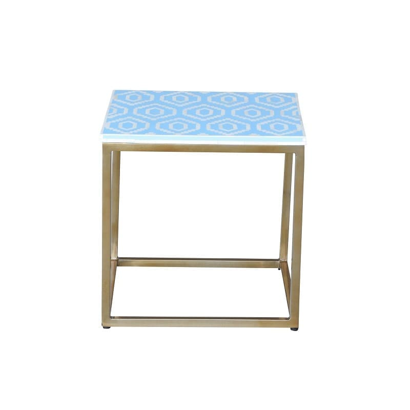 Grosvenor Side Table Blue