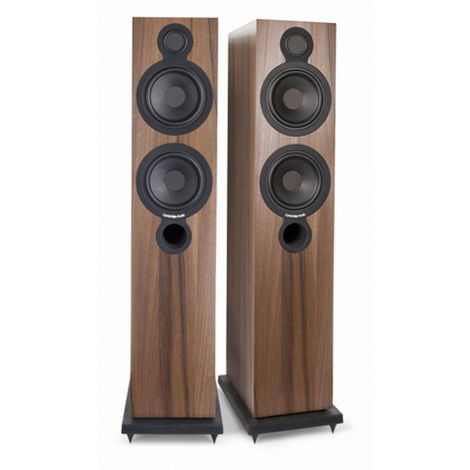 Cambridge AUDIO Aero 6 Floorstanding Speakers (Walnut):...