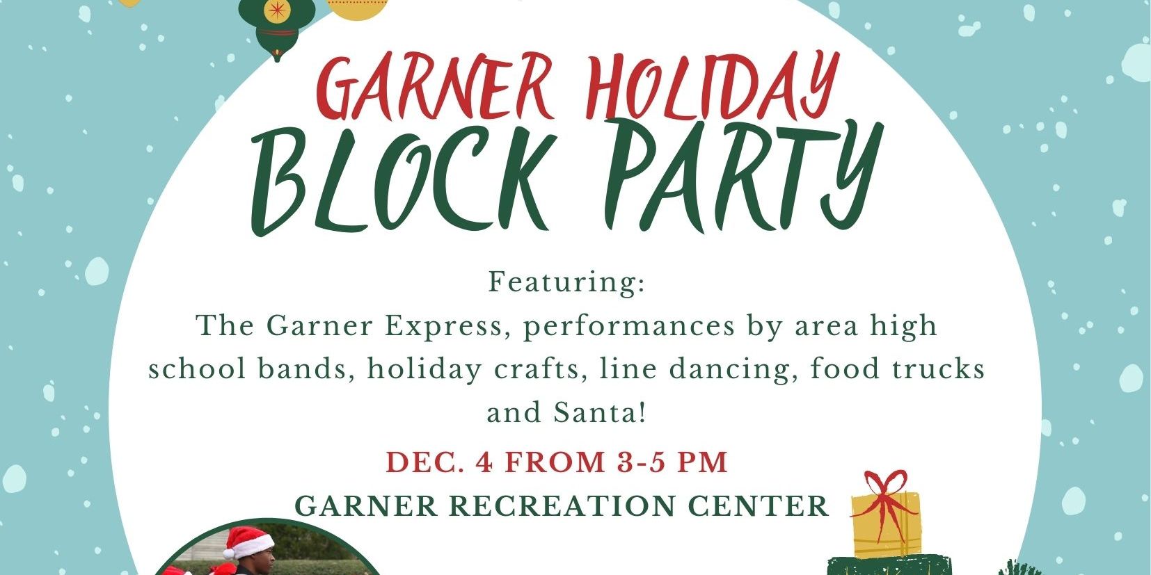 Garner Holiday Block Party promotional image
