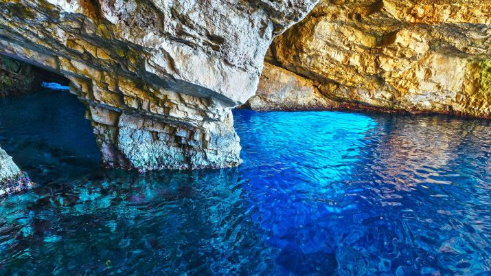The vibrant blue hues of the water create an otherworldly ambiance that has made the Blue Caves in Greece a favorite subject for photographers and artists