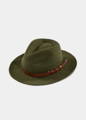 RICHMOND MEN'S FELT HAT  IN OLIVE