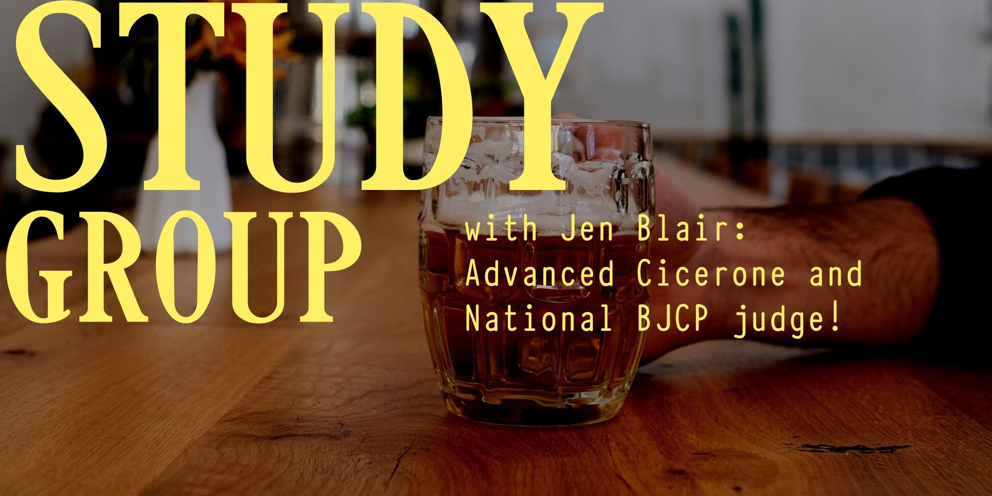 Cicerone Beer Study Group promotional image
