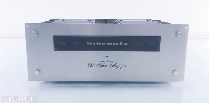 Marantz Model 15 Stereo Power Amplifier; Model Fifteen ...