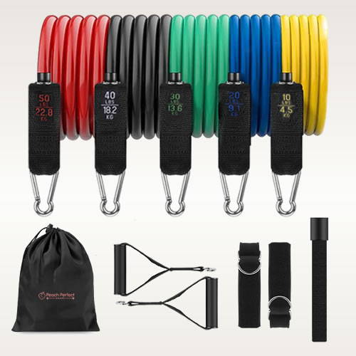 Perfect peach resistance bands 2025