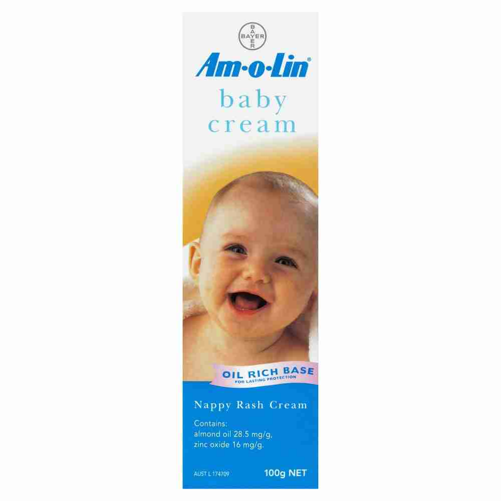 Amolin Nappy Rash Baby Cream 100g - Image 3