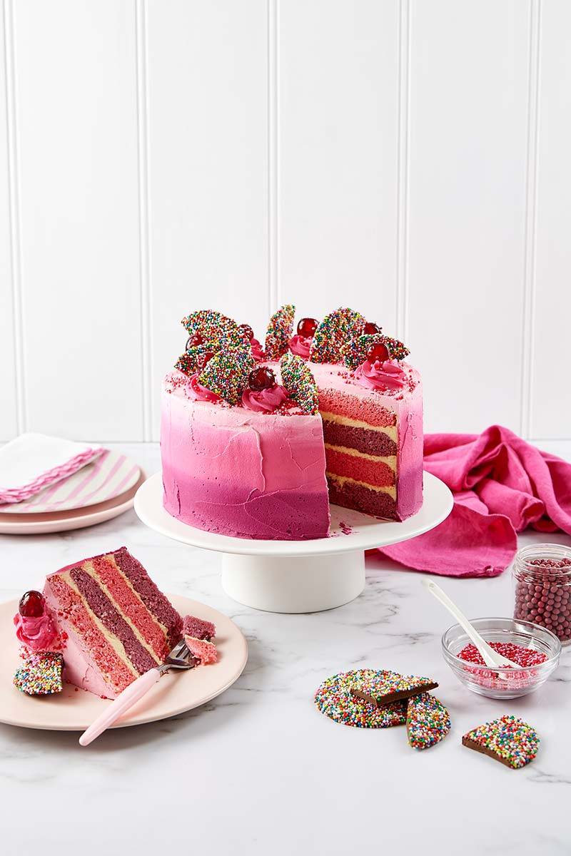 Layered Celebration Cake Recipe | Minimax