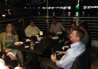 Advent reception -- the last at INSITE before the conference decamps to Orlando.