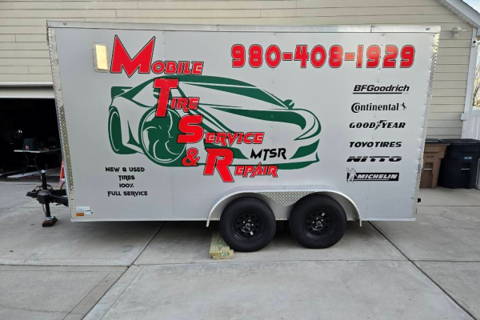 Trailer Vehicle Wrap in Charlotte Trailer Vehicle Wrap in Charlotte