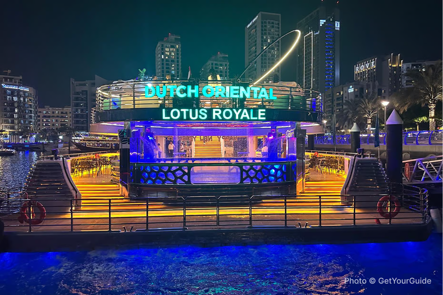 Dubai: Mega Yacht Cruise with Buffet Dinner - photo 2