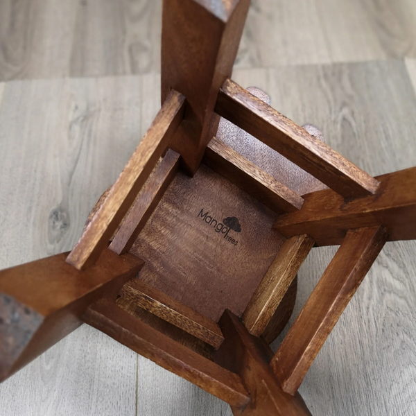 Kids Chair Wooden Stool Animal CAT Theme Children’s Chair and Toddlers Stepping Stool - Image 4