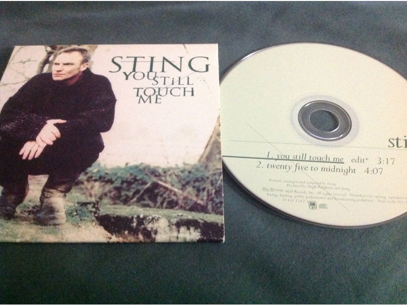 Sting  - You Still Touch Me/Twenty Five To Midnight A & M Records Compact Disc  Single