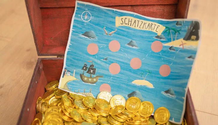 schnitzeljagd kinder schatzsuche kindergeburtstag