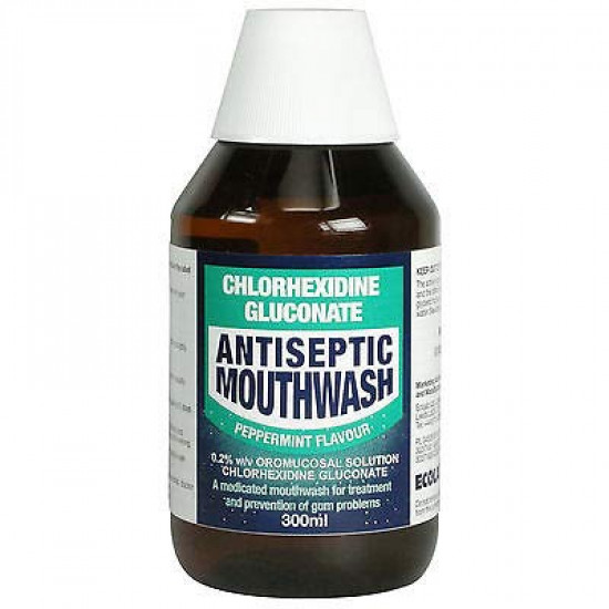 Chlorohexidine mouthwash