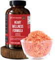 a bottle of krill oil singapore next to a bowl of krill