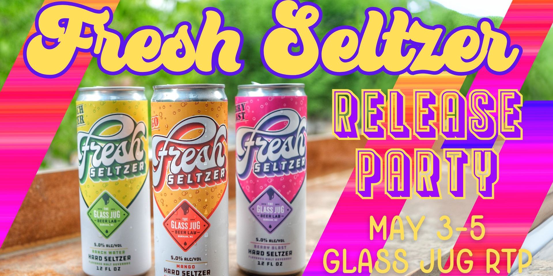 Fresh Seltzer Release Party promotional image