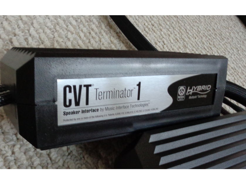 MIT Cables CVT Terminator 1 8' Biwire speaker cables