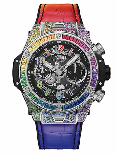 Hublot Big Bang Unico Titanium Rainbow