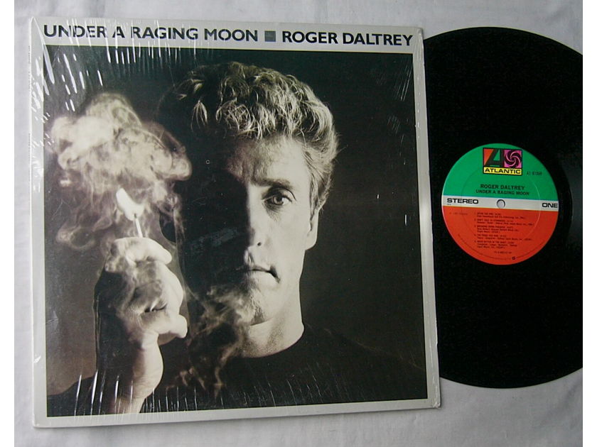ROGER DALTREY LP--UNDER A  - RAGING MOON--1975 album on Atlantic Records label