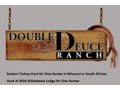 Eastern Wild Turkey Hunt One Hunter African Safari Option for 2-6 hunters with Double Deuce Ranch in Missouri