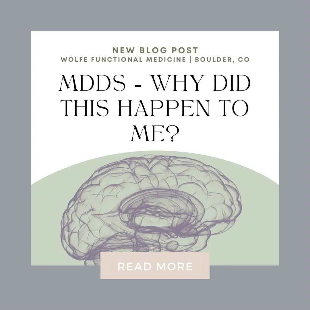 MDDS - WHY DID THIS HAPPEN TO ME?