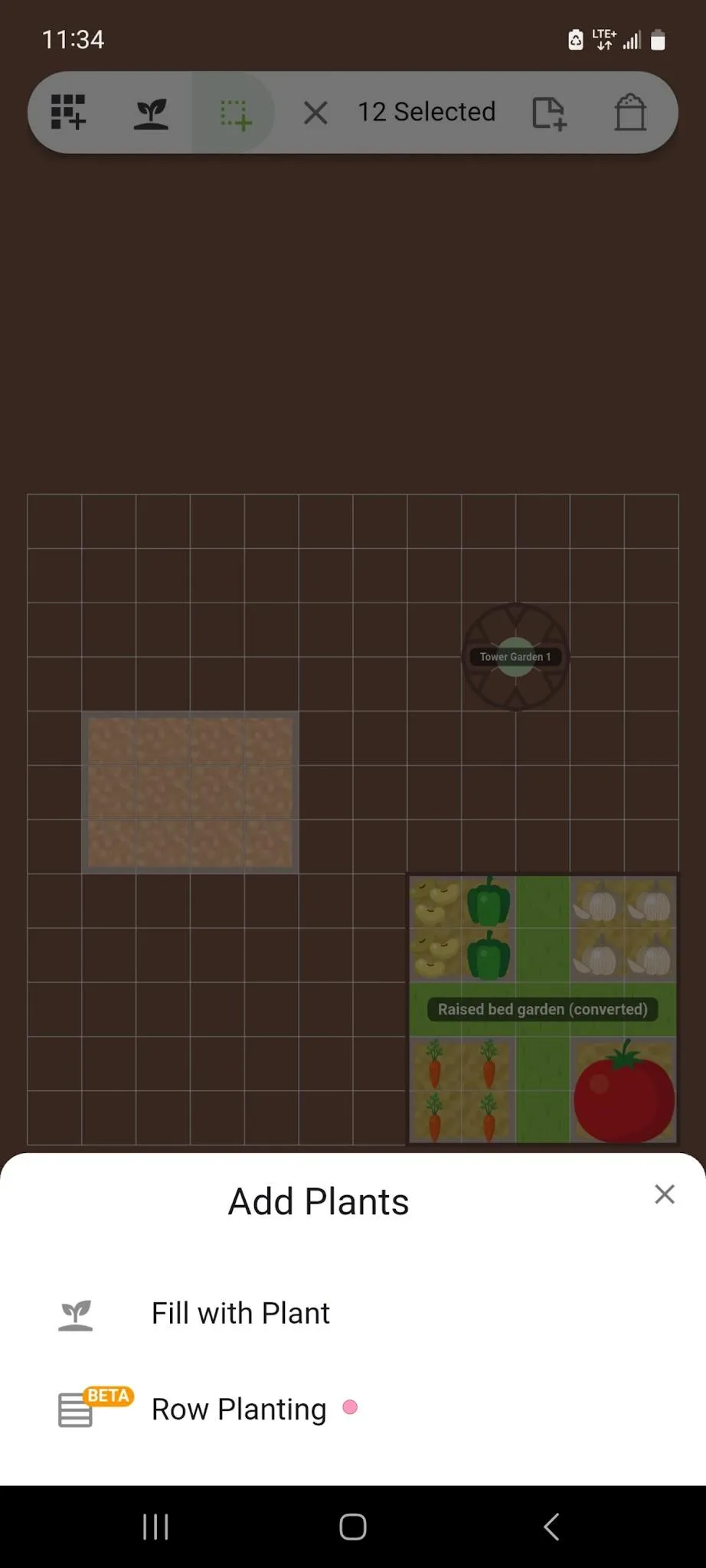 Choose Row Planting