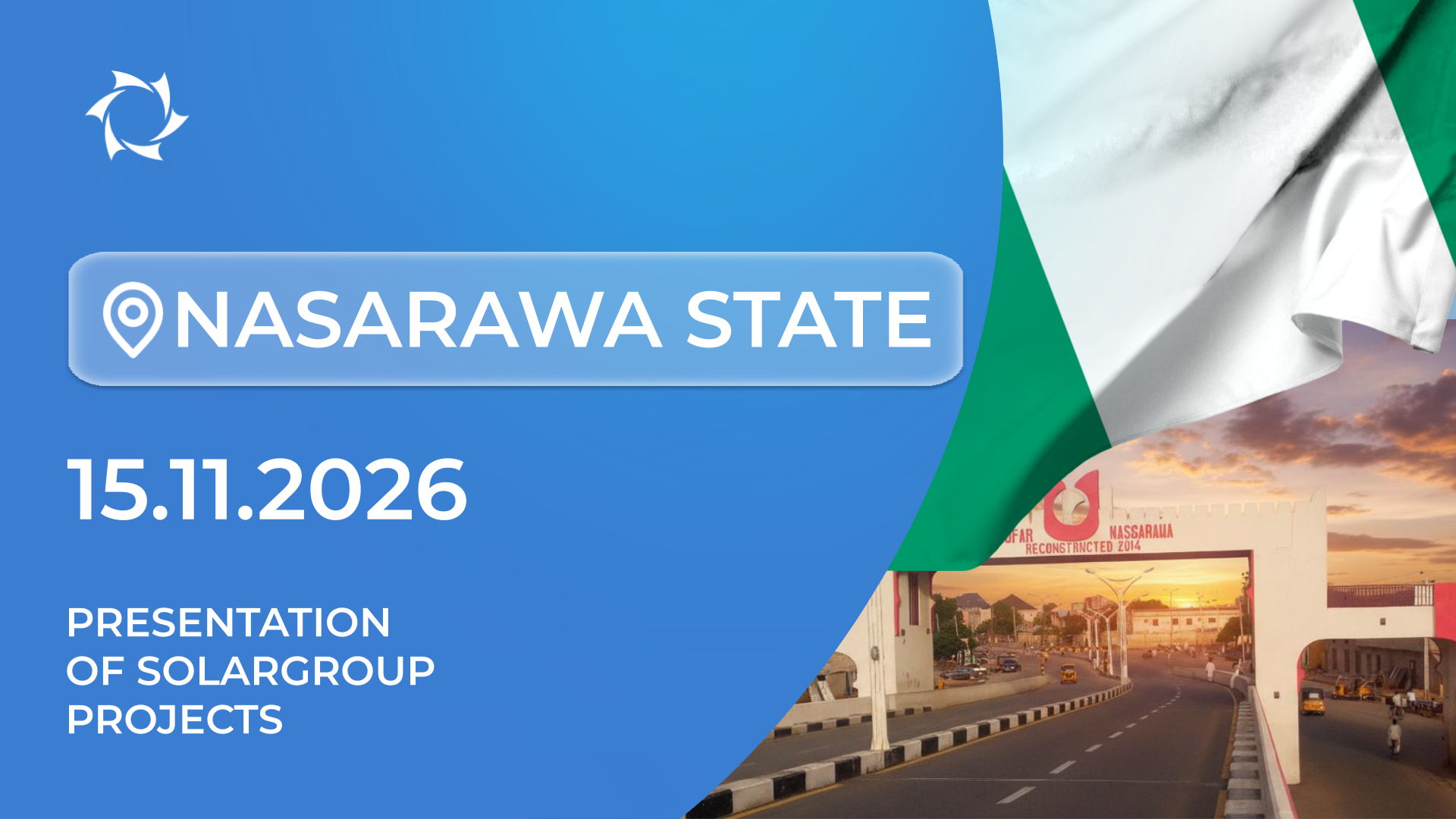 Presentation of SOLARGROUP innovative projects in Nigeria (Nasarawa State)