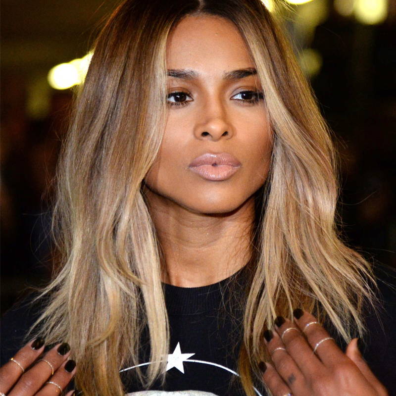 Dark Skin - Blond and Caramel Hair