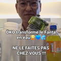 OKO transforme fanta en eau