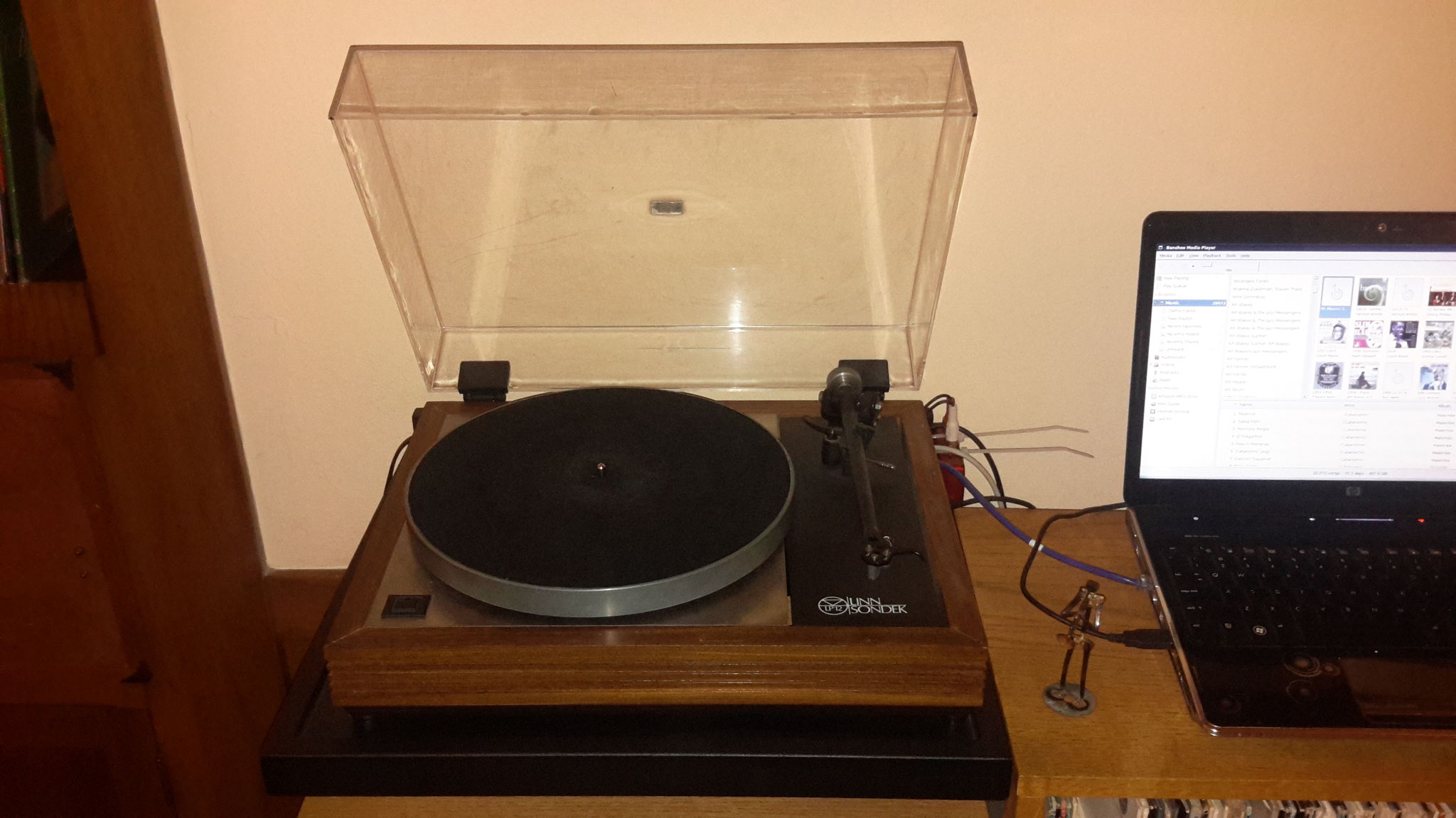 Linn LP12 with Rega RB300 arm, Denon DL110 cartridge