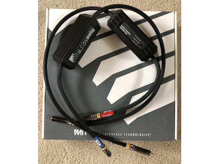 MIT Cables Magnum M2.3 interconnect RCA 1.0m