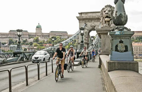 Danube River Views Bike Ride