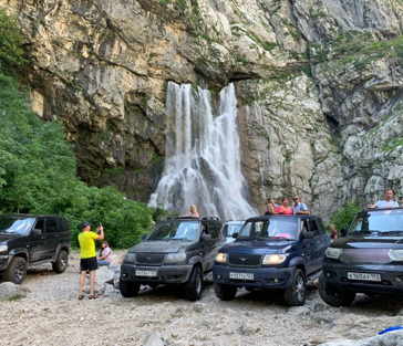 Джип-тур на озеро Рица и Гегский водопад