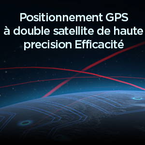 Amazfit T-Rex - Positionnement GPS Double Satellite de Haute Précision
