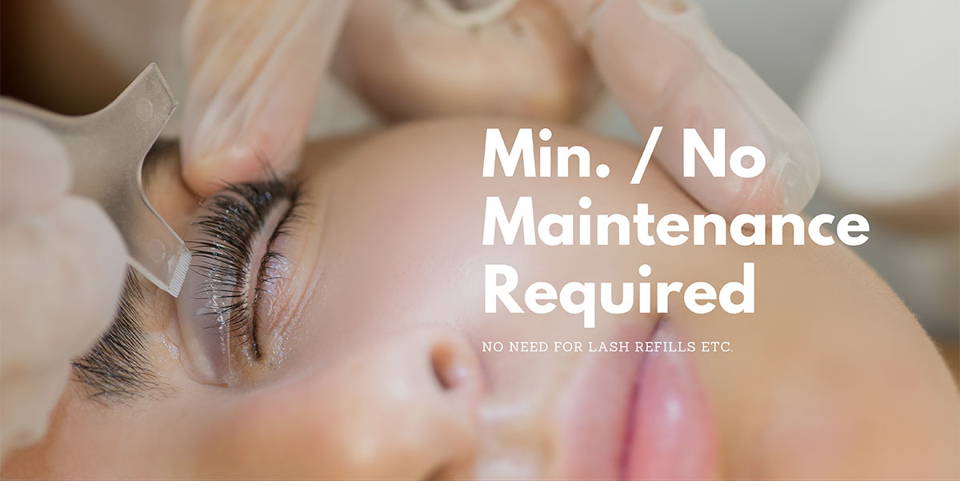 minimum maintenance for lash lift 