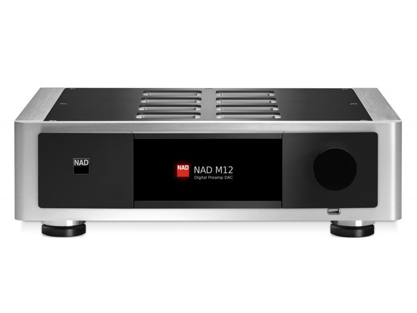 NAD Masters Series M12 Direct Digital Preamp / DAC with optional BluOs Module