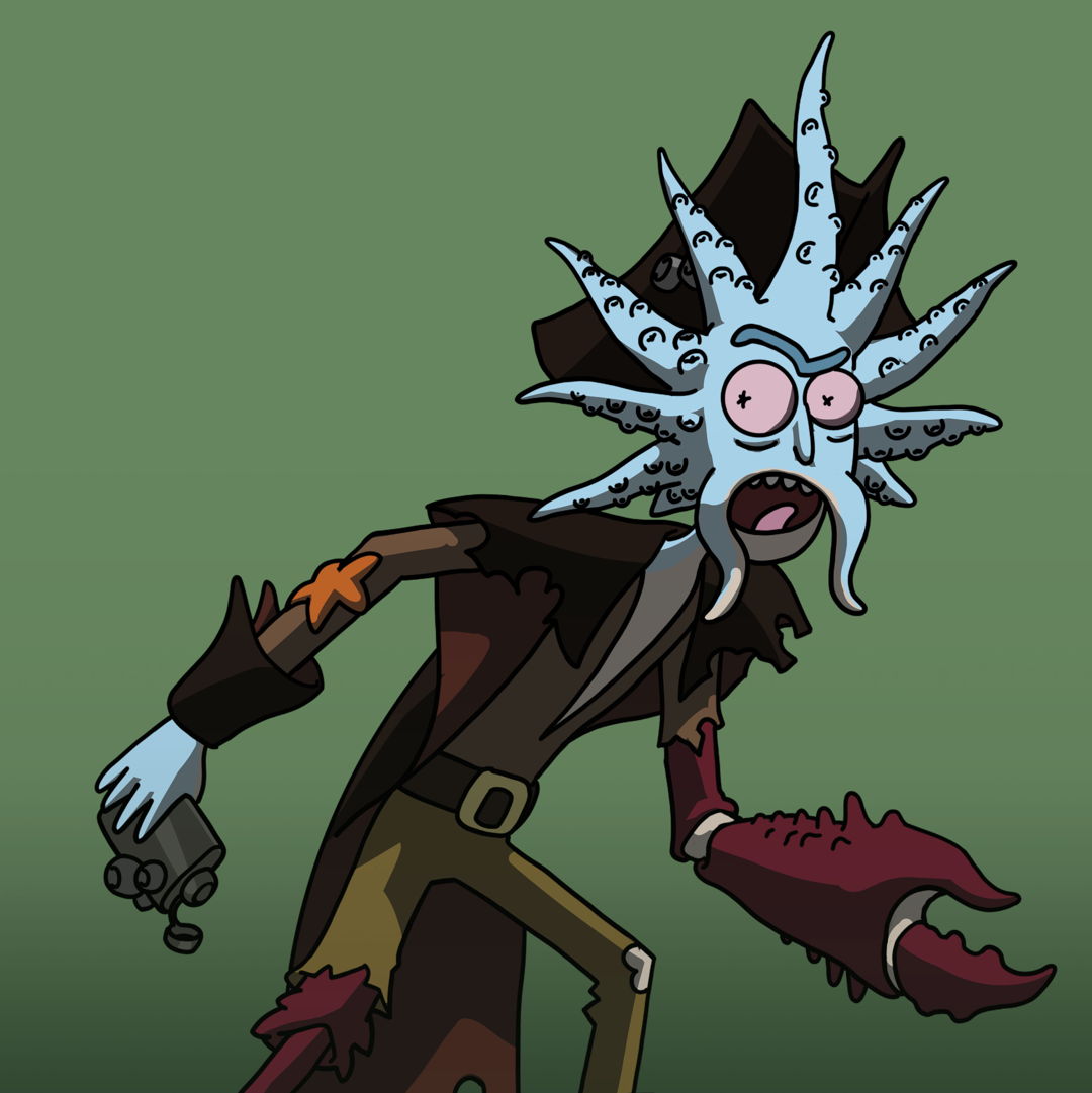 Image of Rick & Morty x Pirates of the Carribean