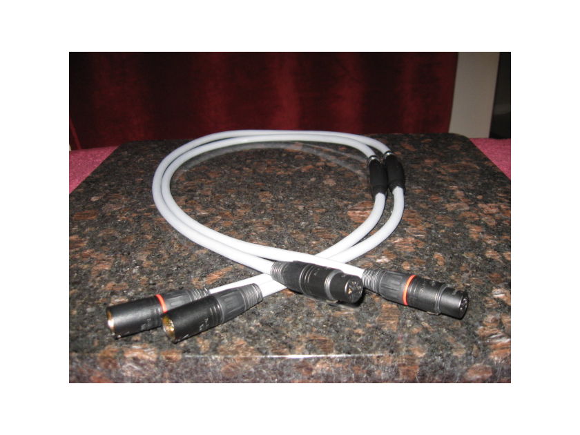 TRANSPARENT AUDIO BALANCED MUSICLINK 1-Meter XLR Pair Interconnects "Like New" "Price Lowered"
