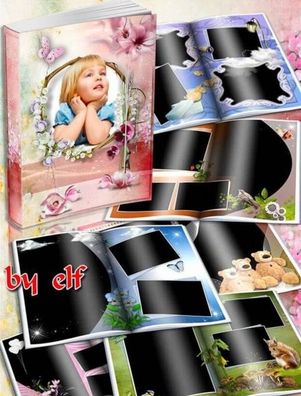 Детская фотокнига для Adobe Photoshop – нет его лучше в мире