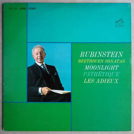 RCA Shaded Dog/Rubinstein/Beethoven - Sonatas Moonlight...
