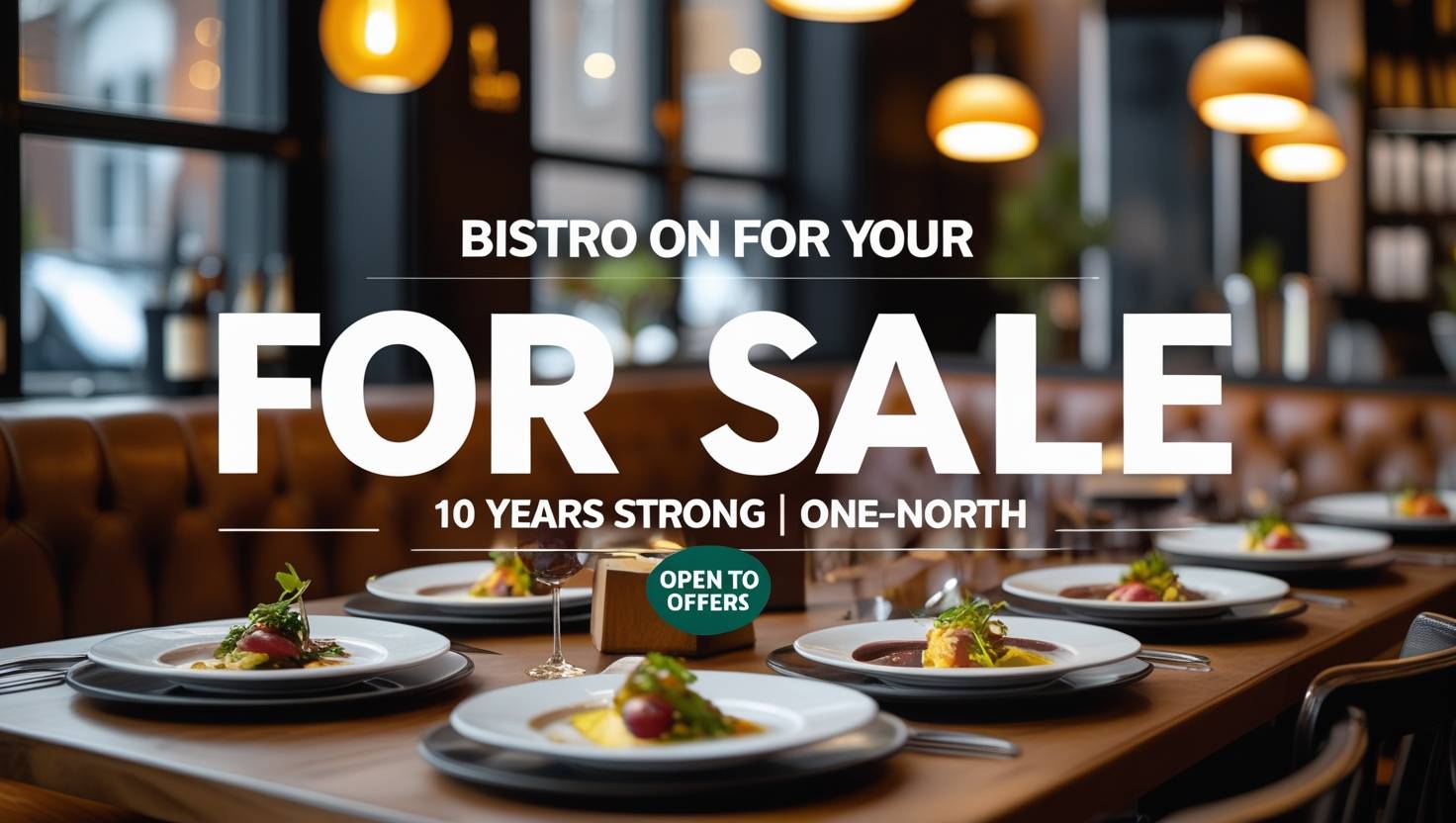 Established Bistro With Indoor And Outdoor Seating at One-North- Strong Local Brand Presence